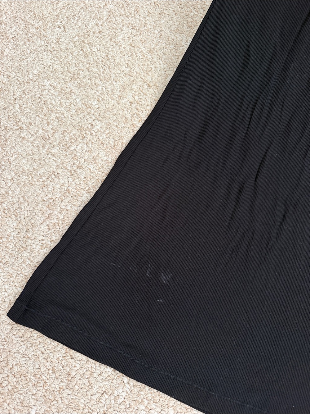 SKIMS Black Slip Maxi Dress with Spaghetti Straps - Picture 2 of 4